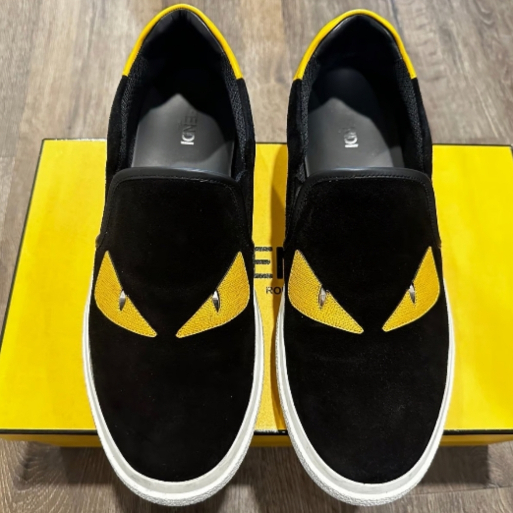 Fendi monster bug eye sneakers men